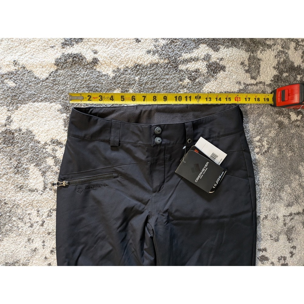 Obermeyer® Women's 6 LONG (SMALL) Malta™ Insulated HydroBlock® Snow Pant, Black - Picture 7 of 9